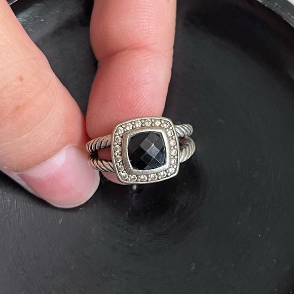 David Yurman Black Onyx Ring - Picture 3 of 5
